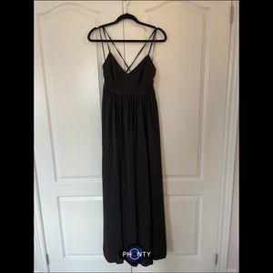 J. Crew Black Maxi Size 0